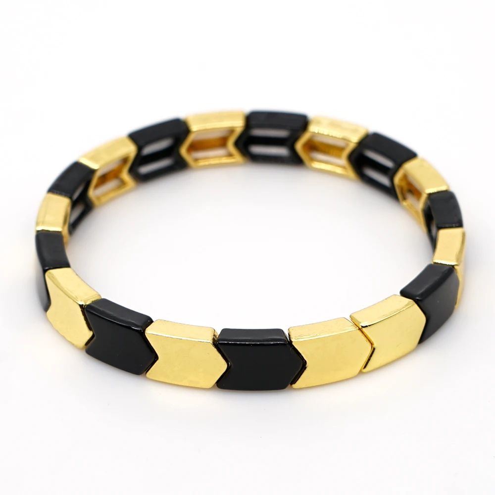 Браслеты shinus, мужские, эмаль, плитка, бусины, браслет, Pulseras Mujer Moda,, золотые ювелирные изделия, для женщин, модные, любовные буквы, браслеты, подарки