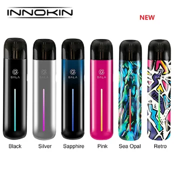 

NEW Original Innokin Gala Pod Kit 500mAh E-cig Vape Kit with 2ml Capacity Pod & Plex3D Mesh Coil Vs Bident Pod Kit / Drag Nano