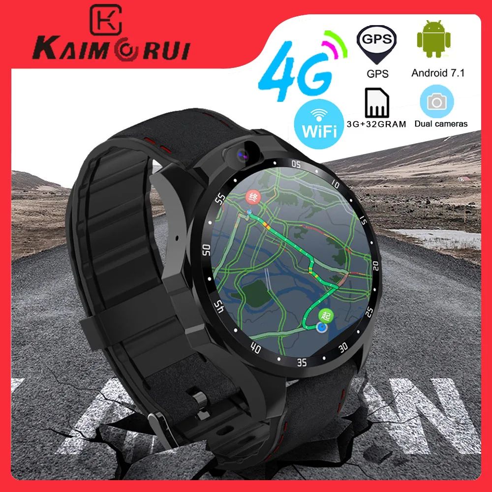 Смарт-часы V9A на Android 7 1 4G 3 Гб + 32 ГБ 56 дюйма Двойная камера 5 Мп SIM-карта телефонные