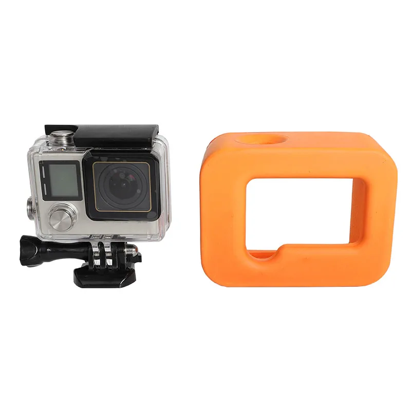 Плавающий водонепроницаемый корпус для подводного плавания Gopro Hero 4 3+ поплавок защитная рамка чехол для Go pro Hero4 аксессуары для камеры