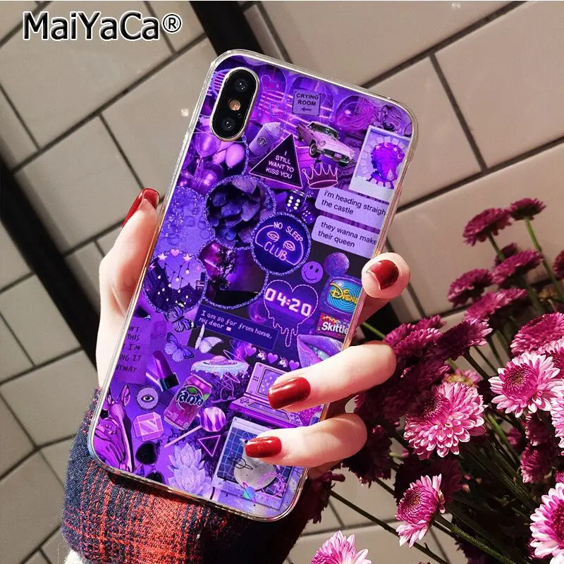 Purple Love Aesthetic Art