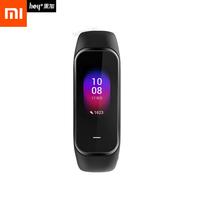 Xiaomi Hey Plus 1S Smartband 0,95 дюймов цветной экран Встроенный Многофункциональный монитор сердечного ритма Hey+ 1S Band