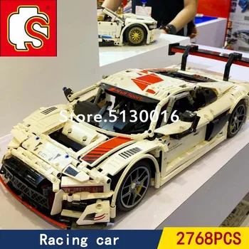 

In Stock Sembo Sport R8 Technic Car Series Creator Racing Car Moc Model Building Blocks Bricks Toys 701023 2768PCS