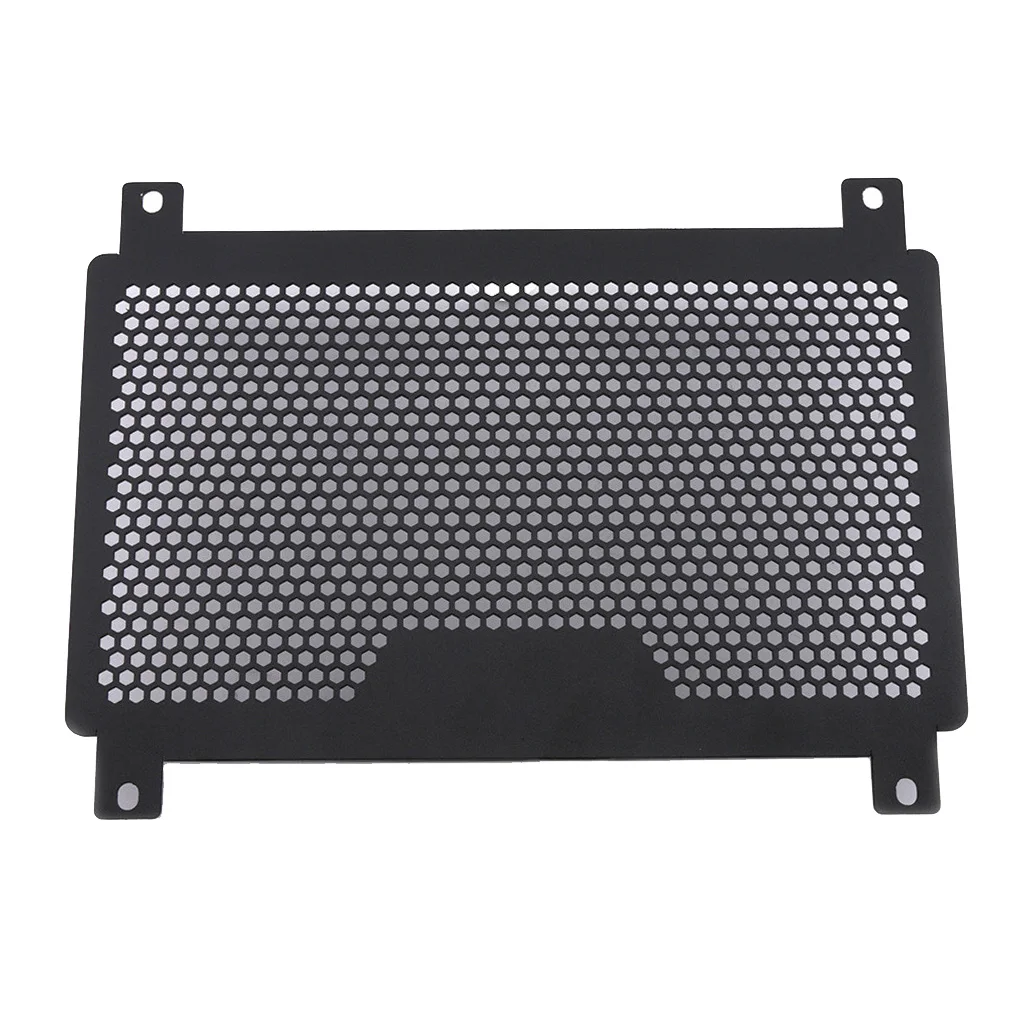 

Aluminium Motorcycle Radiator Grille Grill Guard Protective Cover for Kawasaki NINJA400 Z400 2018 2019 (Black)