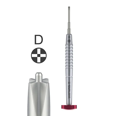 2.5mm Cross head Набор прецизионных отверток T2 Pentalobe Y0.6 магнитные биты отвертка для iPhone мобильный телефон с отверстием для разборки инструменты - Цвет: 2.5mm Cross head