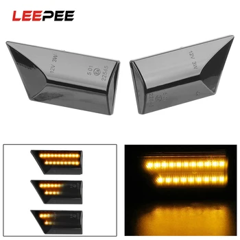 

LED Car Dynamic Side Marker Flowing Water Light Turn Signal Light For Opel Vectra C 2002-2008 A Pair Signal Lamp Blinker Light
