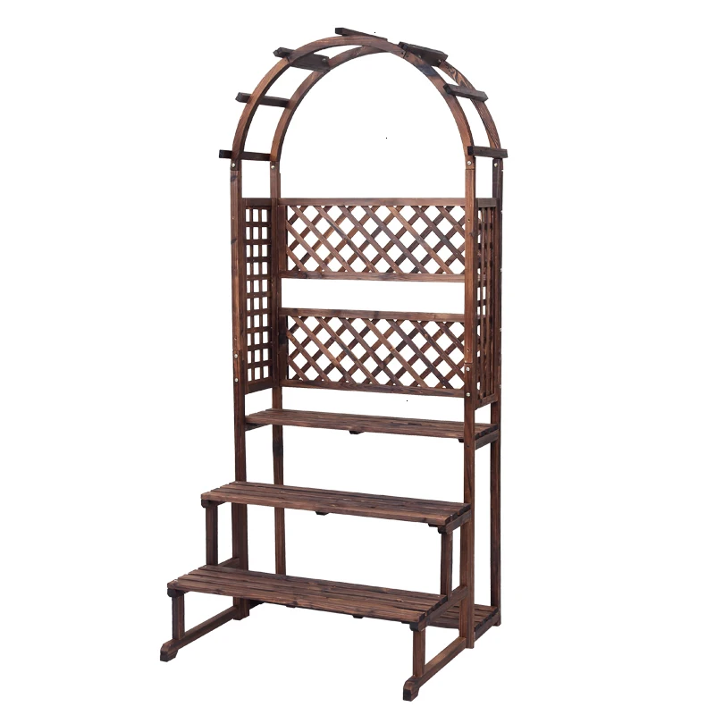 Для Estanteria Jardin Estante Indoor Terraza Wood Repisa Para Plantas напольная подставка для балкона