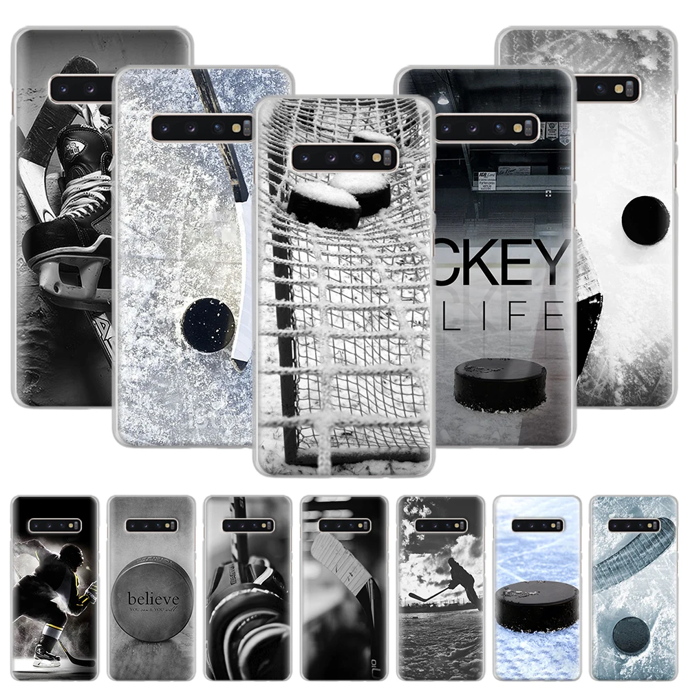 

Ice Hockey Sport Phone Cases for Samsung Galaxy S10 S10e S8 S9 Plus Note 8 9 10 Plus S10 5G S6 S7 Hard Cover
