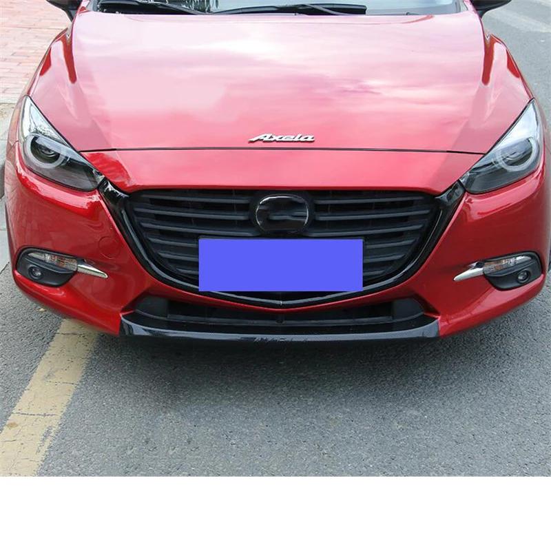 CEYUSOT для Mazda 3 Автомобильная решетка отделка полосы 15 16 передний бампер полный звезда Гонки Грили крышка отделка Аксессуары гриль M3