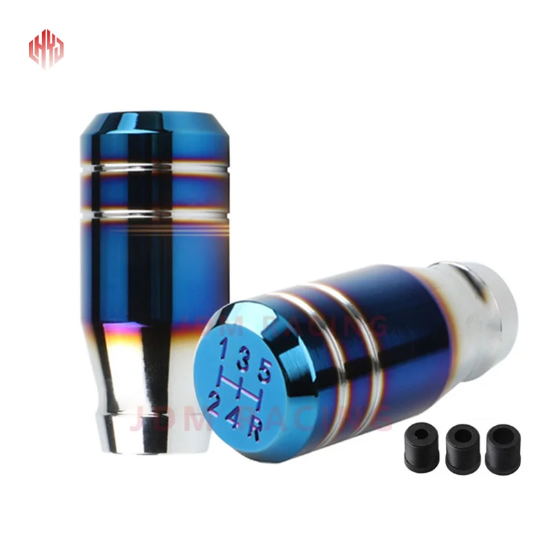 Aluminum Manual Shift Knobs Shift Knob Gear Shifter Knobs Car Lever Cover Head 8cm Universal