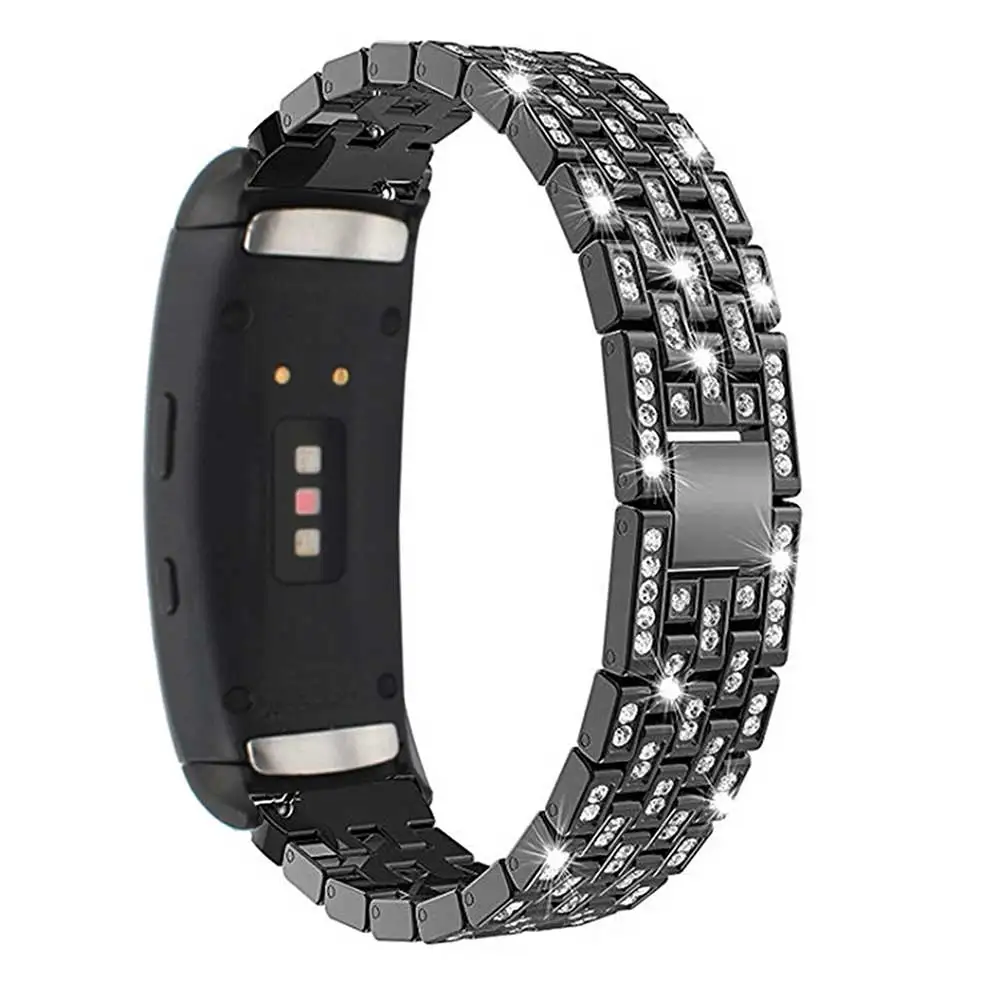 Роскошный ремешок для часов из нержавеющей стали для samsung gear Fit2 R360 сменный ремешок для samsung gear Fit2 PRO R365 ремень