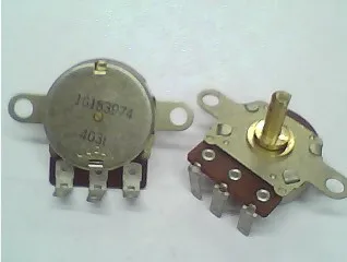 

2PCS/LOT ALPS Alpine power potentiometer 10K with step 15 axis
