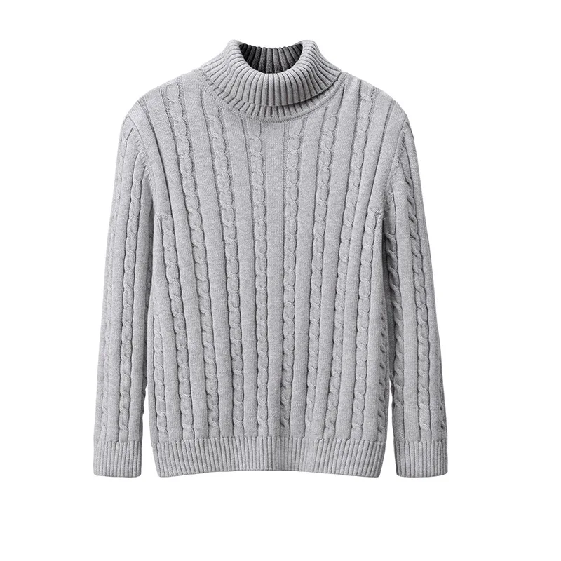 New Winter Turtleneck Sweater Men Cotton Pullover Men Thick Pull Men Long Sleeve Sweater Male Pullovers Casual Sweater Man M-3xl