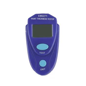 

Mini Coating Digital Painting Thickness Tester Meter Mini LCD Automotive Data Hold Car Coating Thickness Gauge without Battery