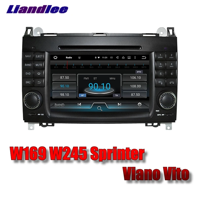 Liandlee автомобильный мультимедийный плеер NAVI для Mercedes Benz W169 W245 Sprinter 2004 ~ 2013