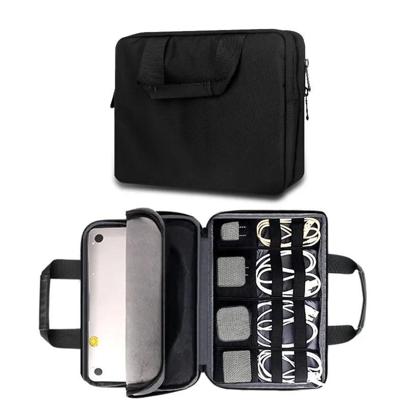 

Cross Border Laptop Computer Bag 15-Inch Business Portable Briefcase Apple Tablet Laptop Bag Currently Available Wholesale