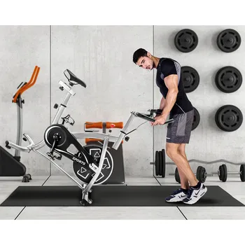 

Exercise Bike Cardio Fitness Sports Cycling Gym Workout Indoor Home Slimming Bike Belt Drive Treadmill