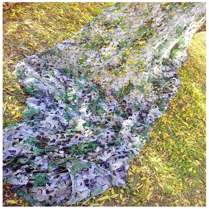 2X 3M, Охотничья камуфляжная сетка, камуфляжная сетка для защиты от солнца, чехол для автомобиля, слепой тент, 7 цветов на выбор