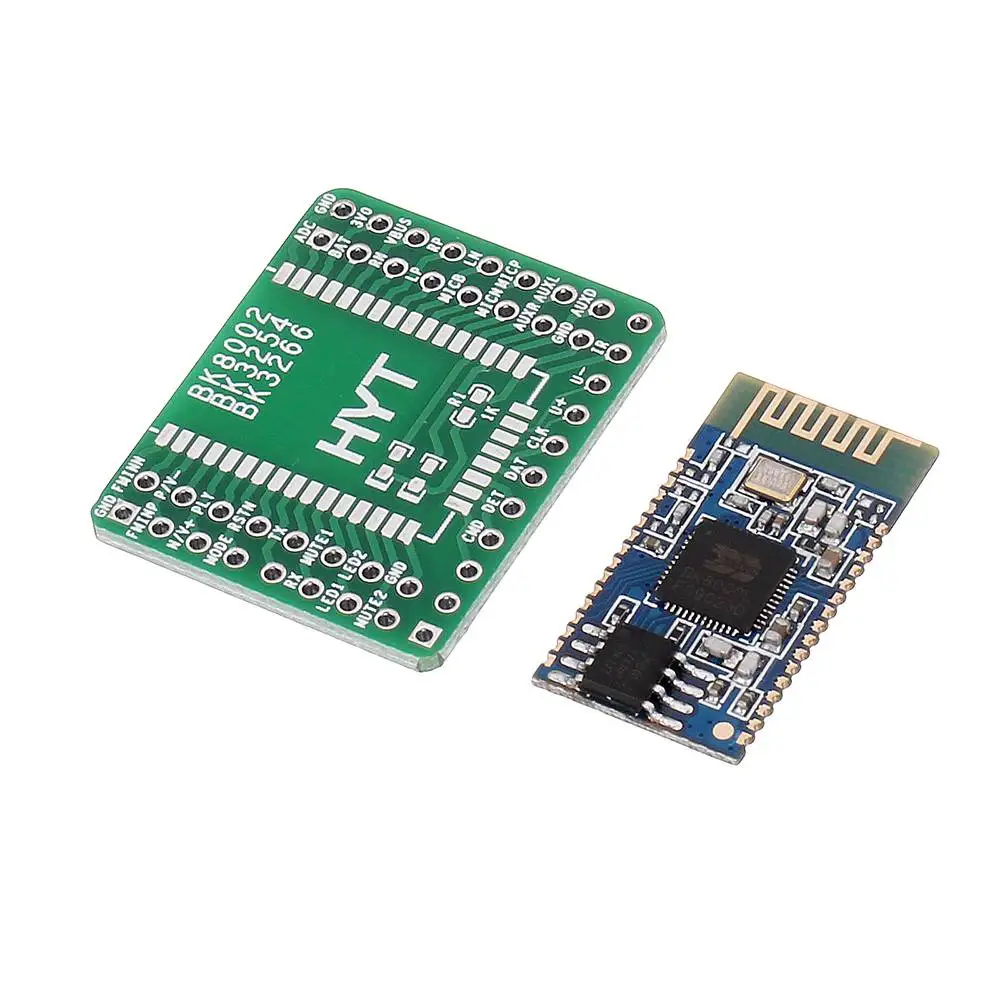 DIY bluetooth Amplifier Board Stereo Audio Module Serial AT Command SPP Digital Transmission BK8000L bluetooth Speaker