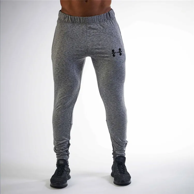 

Muscle Fitness Brothers Autumn And Winter Gymnastic Pants Men Running Training Slim Fit Breathable Casual Skinny Stretch Pants C