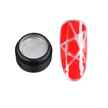 5 цветов для дома DIY салон тянет шелковой проволоки рисунок гель для ногтей набор пальто Лак Живопись маникюр Лак точка к линии