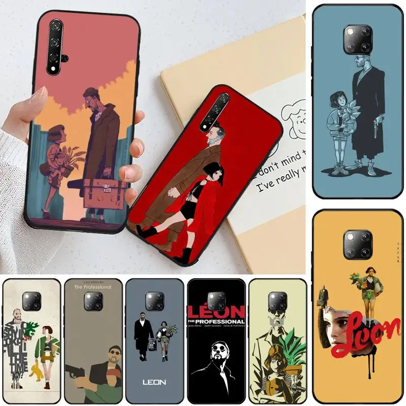 

Leon Matilda Natalie Portman Movie Poster Coque Shell Phone Case For Huawei Honor 8 8X 9 9LITE 10 View9 10 10lite 20lite 20