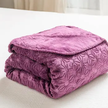 

Quality Winter/Autumn Warm Flannel Blanket Soft Throws Bed Sheet Fleece Blankets 100*140/150*200/200*230cm Size Sherpa