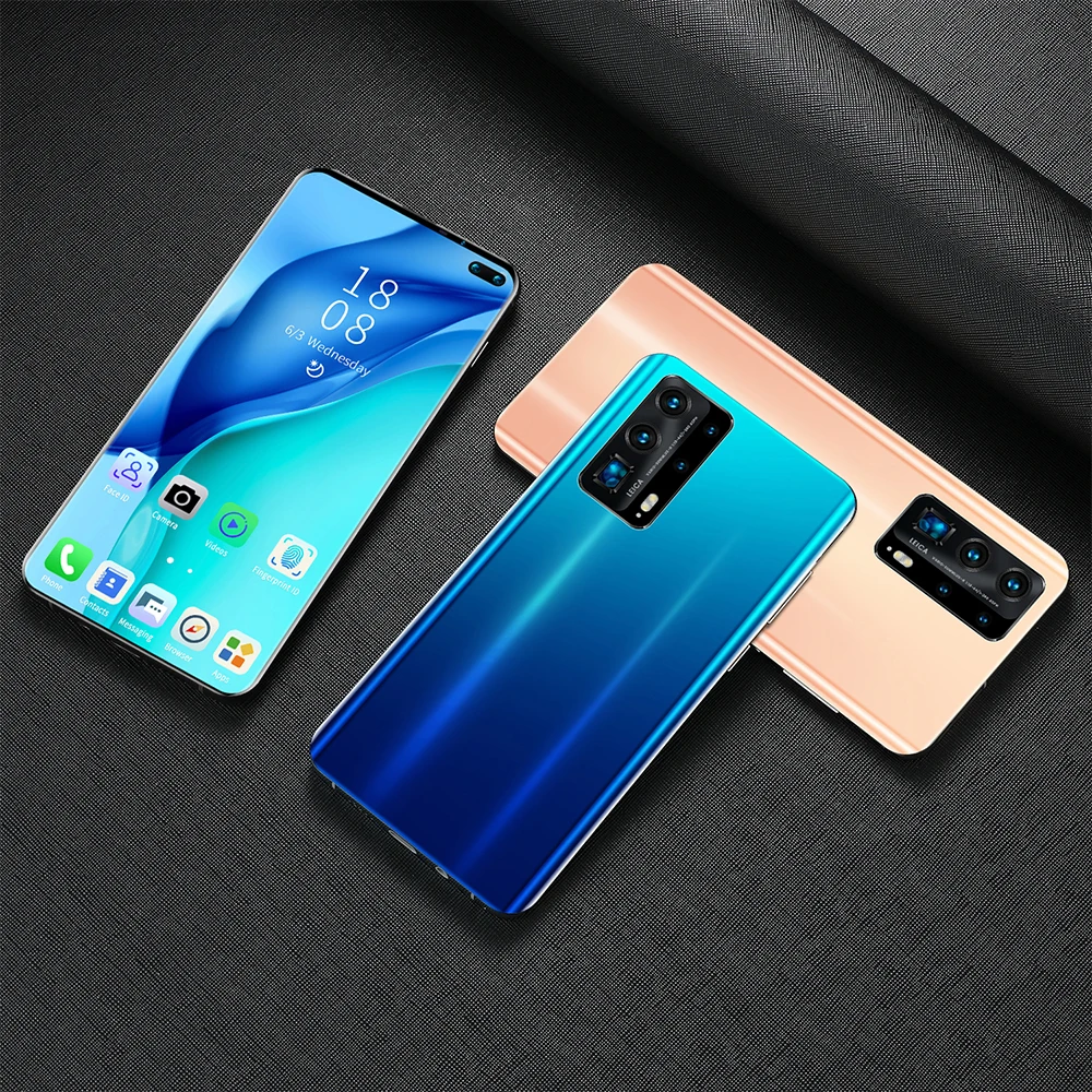 Mobile Phone i12 Pro Rear Quad Camera 20MP Selfie