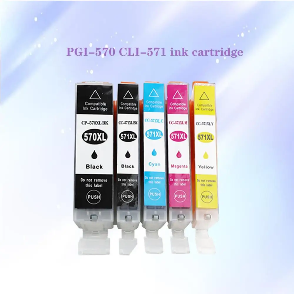 570 571 PGI-570 совместимый картридж iInk для Canon PIXMA MG5750 MG5751 MG5752 MG6850 MG6851 MG6852 TS6050 TS5050 |