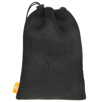 

1PC Nylon Mesh Drawstring Storage Bag Portable Multi Purpose Travel And Outdoor Pouch Protective Bag For Earphone Cable Charger