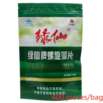 

High quality organic spirulina spirulina protein spirulina extract chlorella 400 tablets/bag to lose weight and promote health