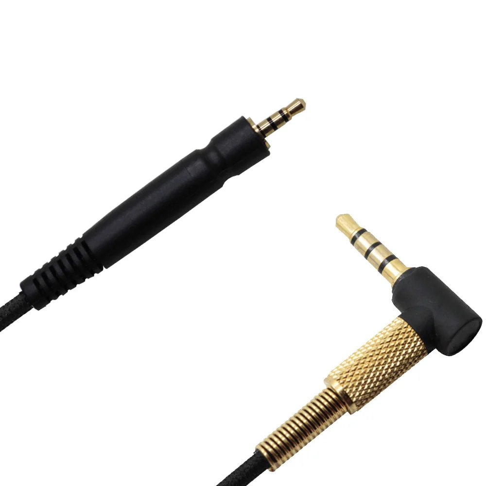 Replacement Braided Cable Extension Cord For Sennheiser Epos Game G4me One Zero PC 373D 37X 38X H6Pro H3 Hybrid H3Pro Headsets