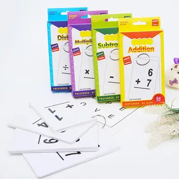 

Subtraction Addition Math Operation Flash Erasable Cards Education Kids Toy kindergarten student supplies Teaching equipment