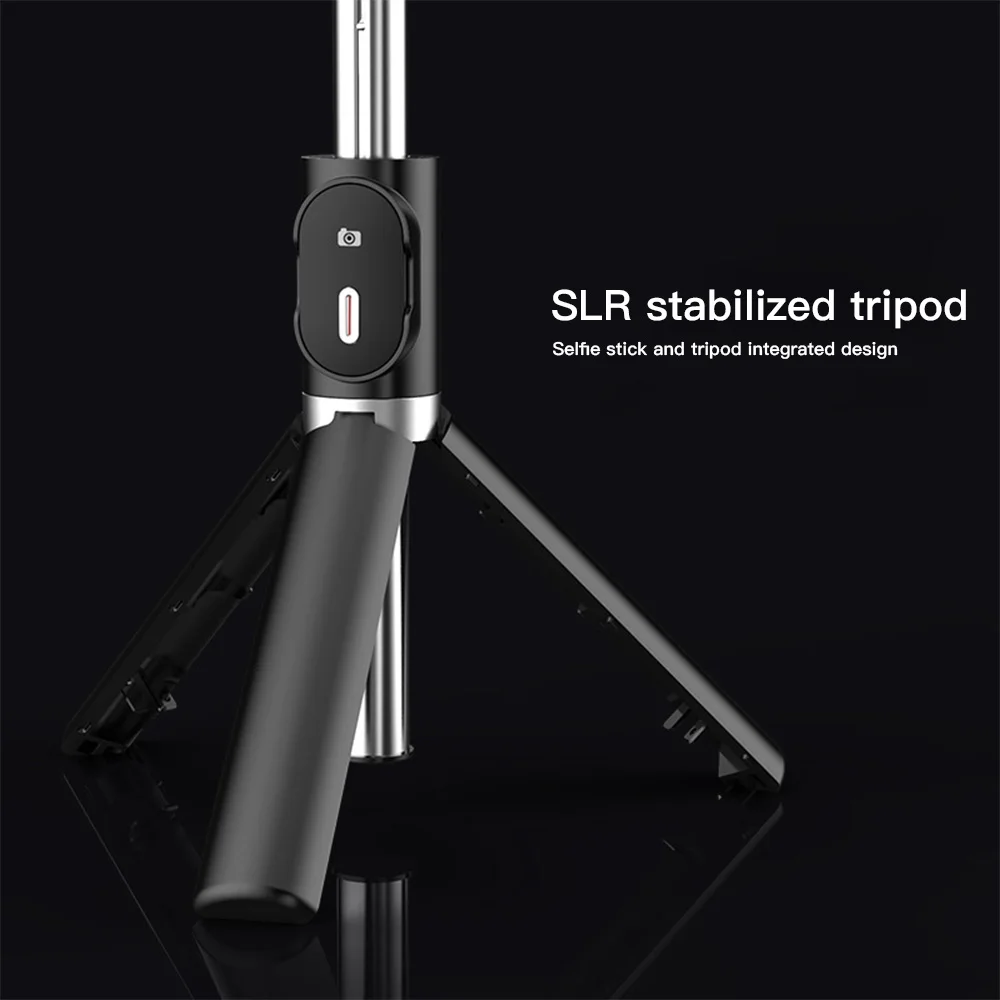 High quality Roreta 3 in 1 Wireless Bluetooth Selfie Stick Foldable Mini Tripod Expandable Monopod for iPhone IOS Android P60 (3)