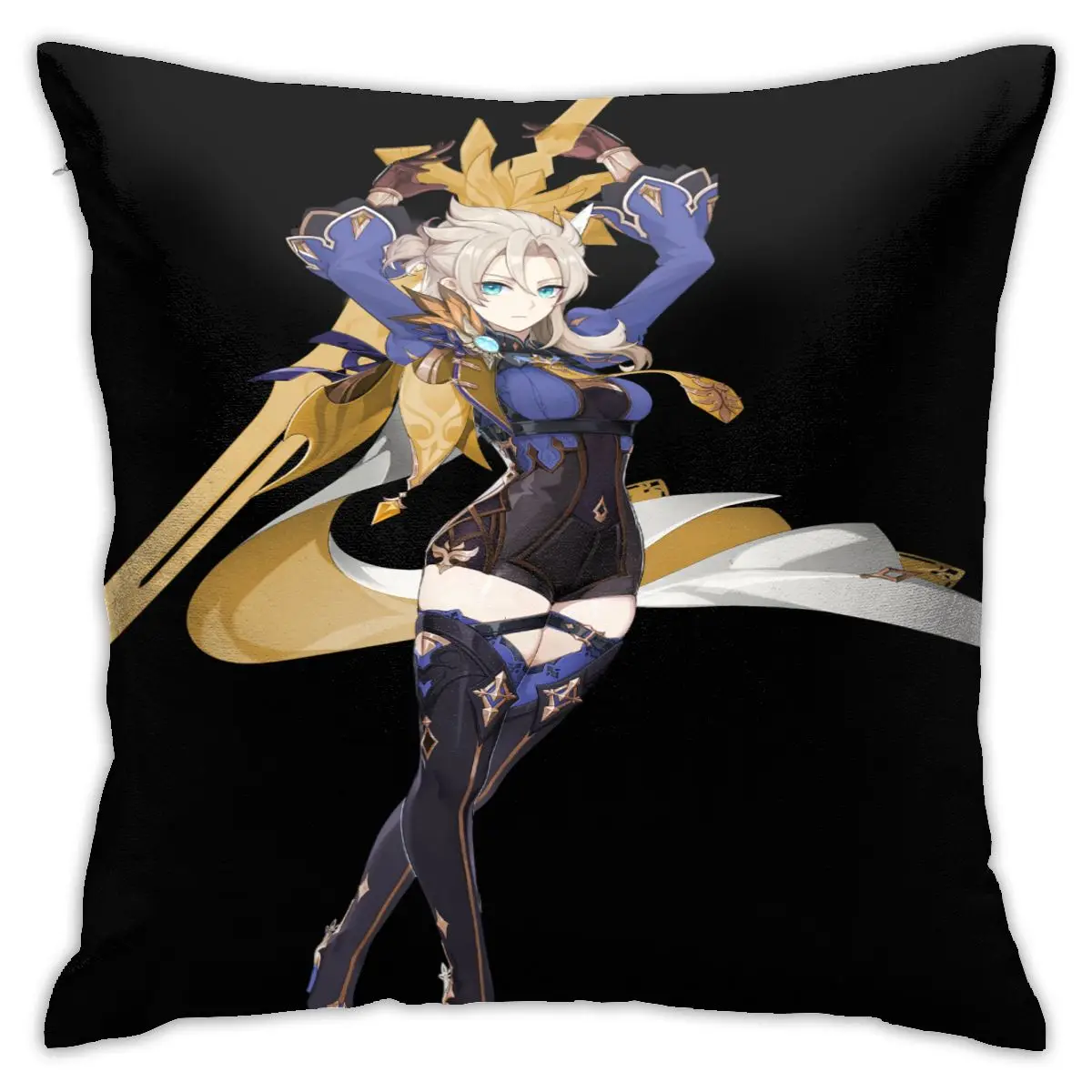 Albedo Genshin Impact 1 Подушка Dakimakura чехол для подушки 50x70 | Дом и сад