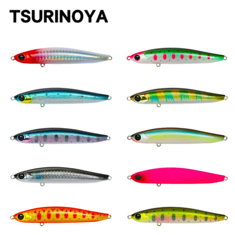 TSURINOYA DW83 опускается на дно приманка для рыбалки карандаш 90 мм 15 г заброса | Наживки -4001331173510