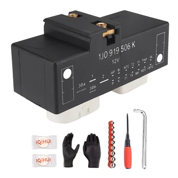 

New Cooling Fan Control Unit Module Relay for Beetle for Jetta 1J0919506K Black