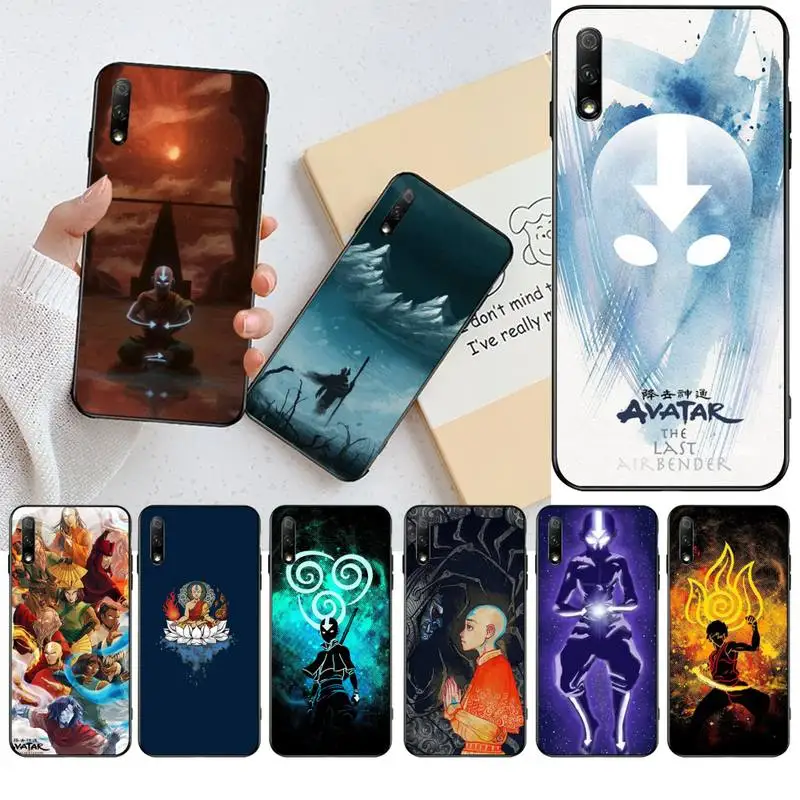 Чехол для телефона HPCHCJHM Avatar The Last Airbender черный мягкий чехол Huawei Honor 20 10 9 8 8x 8c 9x 7c 7a Lite