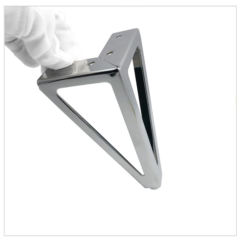 4pcs Height 15cm Legs for Furniture Metal Thickened Iron Sofa TV Cabinet Feet Bathroom Cabinet Bed Coffee Table Replacement Legs