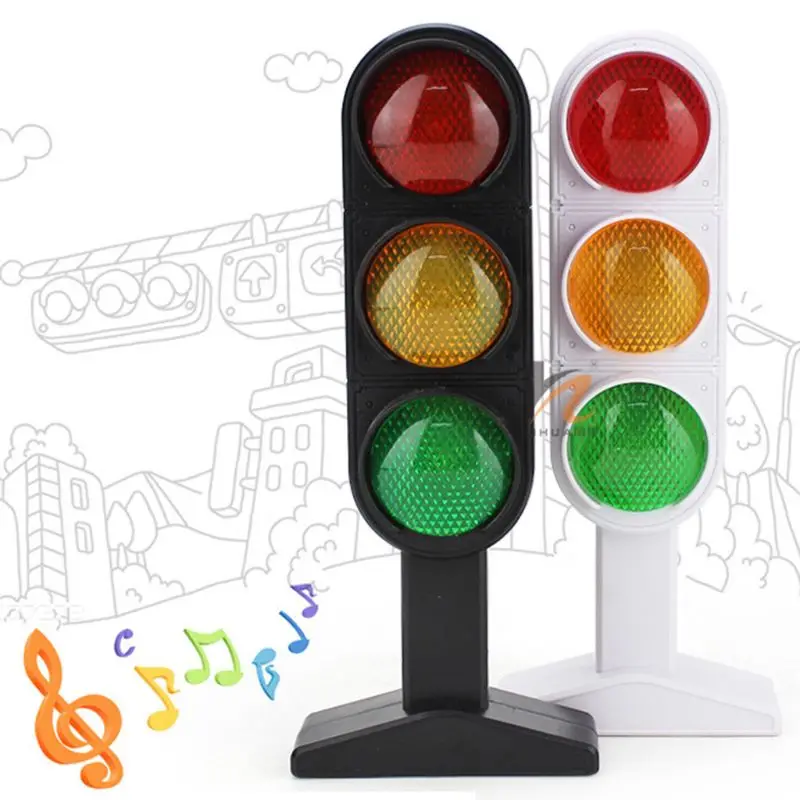 

Simulation Traffic Light Educational Toy Imitation Scene Sound Puzzle Children Baby Kindergarten Teaching Toys