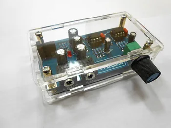 

Free shipping Portable Headphone Amplifier Board Kit AMP Module Kit For Classic 47 DIY +case