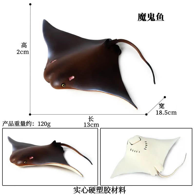 NEW Kaiyodo Sendai Aquarium Aquatales Giant Manta Ray Devil Fish Figure NEW Kaiyodo Sendai Aquarium Aquatales Giant Manta Ray Devil Fish Figure