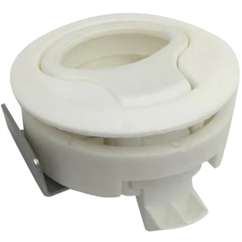

Round Flush Pull Slam Latch UV Stabilized Nylon for RV Boat Marine Deck Hatch Door Replacement