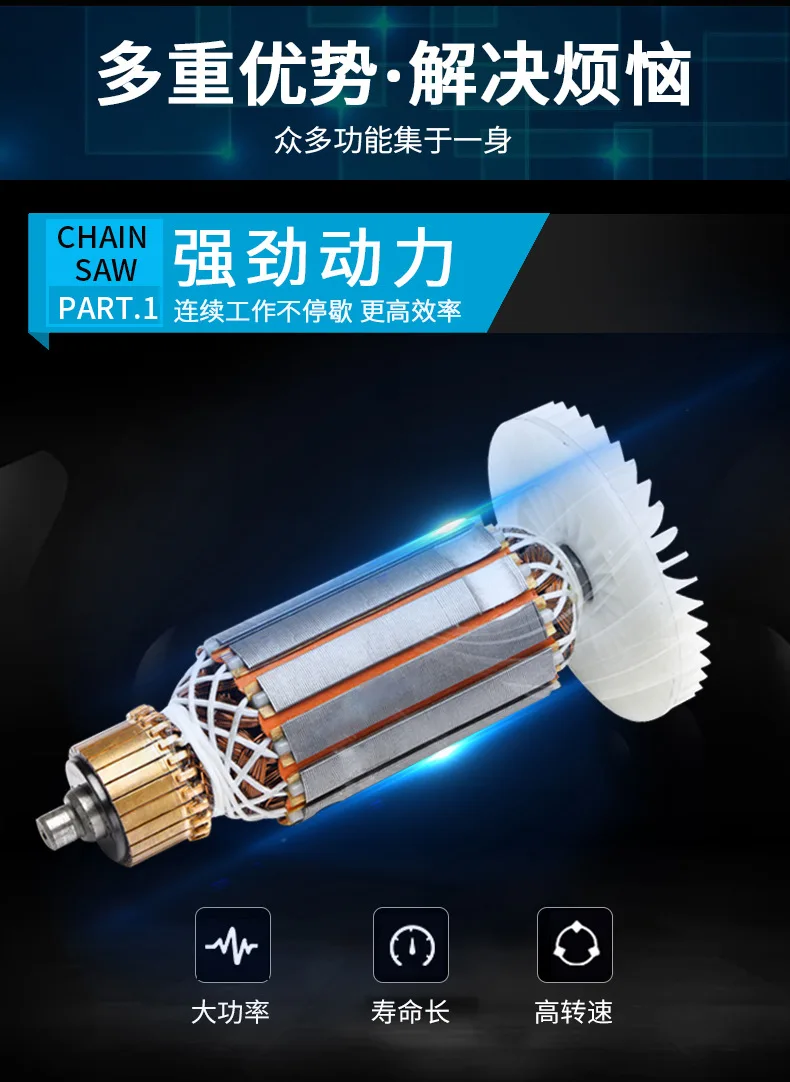 Angle Grinder Variable Electric Chain Saw Polishing Machine Change Electric Saw Small Household Multi-functional Hand Logging Sa