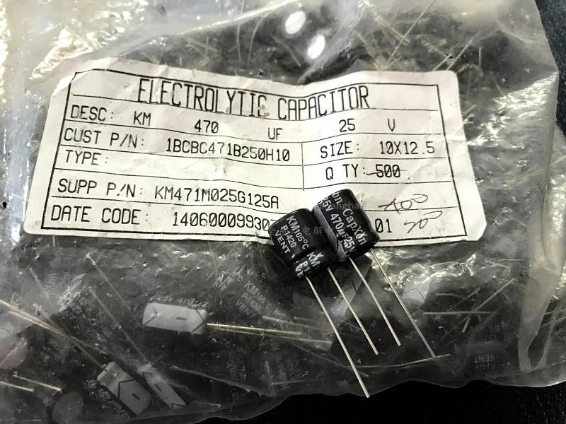 10 шт./25 шт./30 шт. для capxon 25V470UF 10x12 5 KM высокочастотные низкоимпедансные