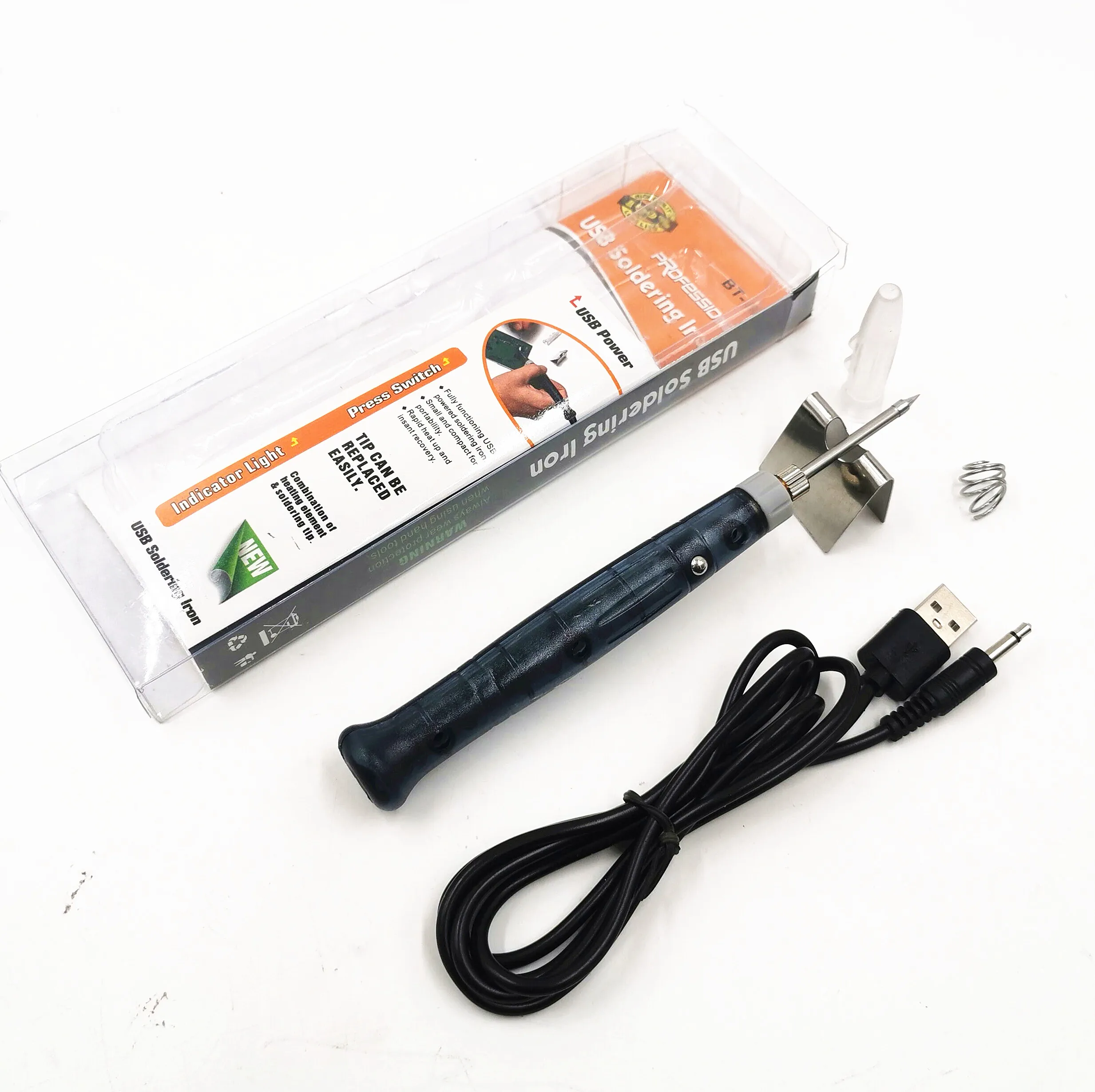 5V 8W USB Soldering Iron Wireless Charging soldering station Mini portable Battery Soldering Iron with USB Welding Tools