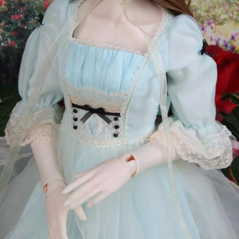 Кукольная одежда 1/3 1/4 1/6 BJD, кукольная одежда, красивое кружевное платье для кукол, игрушечная одежда, кукольные аксессуары