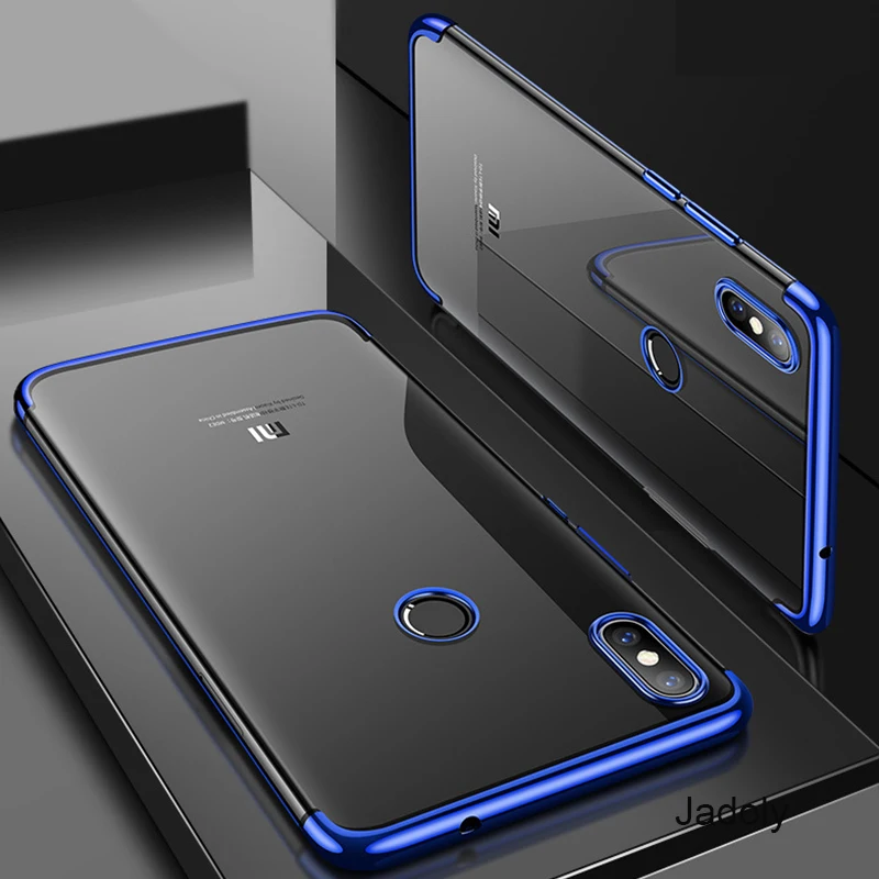 Чехол с гальваническим покрытием для Xiaomi Redmi Note 7 силиконовый ударопрочный чехол
