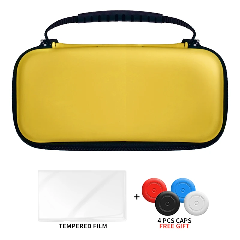 A-Yellow 2 in 1 Сумка для хранения данных в виде лягушки для kingd Switch Lite Console портативная Защитная Сумочка с 10 отделениями для карт для NS Lite чехол для переноски - Цвет: A-Yellow 2 in 1
