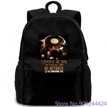 

ARCH ENEMY "Tyrants of Evil" NEW Printed Men'S O-Neck Summer Stree Twear backpack